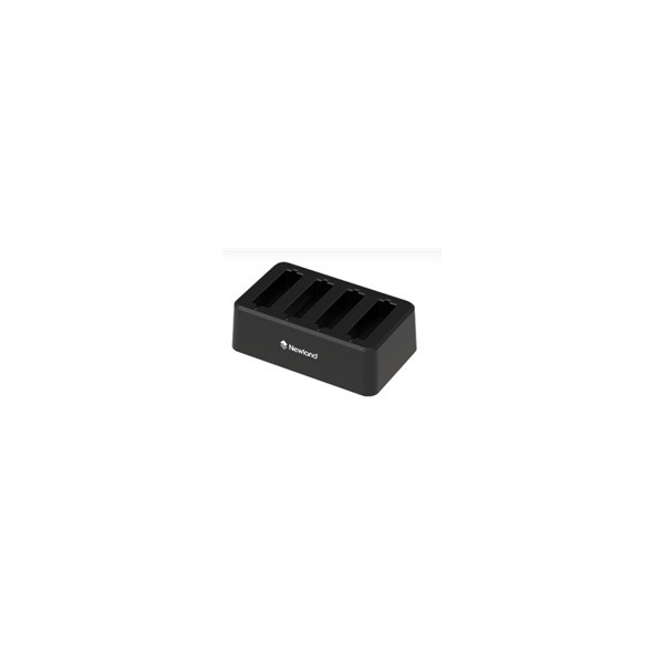 Newland 4-slot battery charger for MT90 series, includes adapter with UK and EU power plug Newland 4-slot battery charger for MT90 series, includes adapter with UK and EU power plug