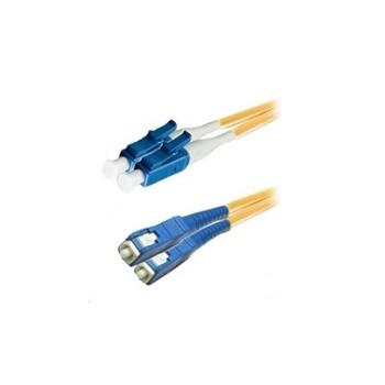 Duplexní patch kabel SM 9/125, OS2, LC-SC, LS0H, 20m