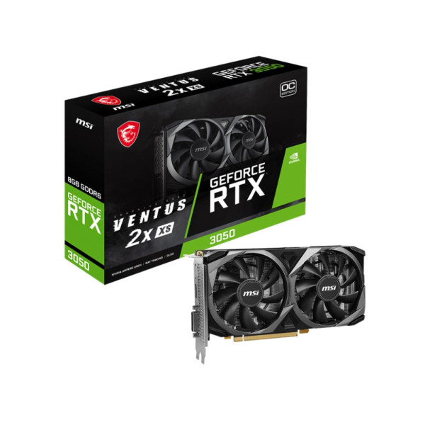 VGA PCIE8 RTX3050 8GB GDDR6/RTX 3050 VEN 2X XS 8G OC MSI VGA PCIE8 RTX3050 8GB GDDR6/RTX 3050 VEN 2X XS 8G OC MSI