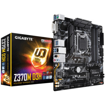 Gigabyte Z370M D3H Intel® Z370 LGA 1151 (Socket H4) micro ATX