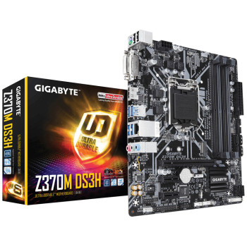 Gigabyte Z370M-DS3H Intel® Z370 Express LGA 1151 (Socket H4) mini ATX