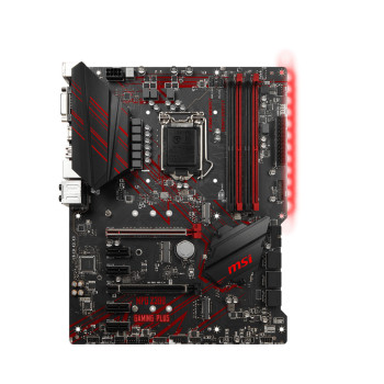 MSI MPG Z390 Gaming Plus Intel Z390 LGA 1151 (Socket H4) ATX