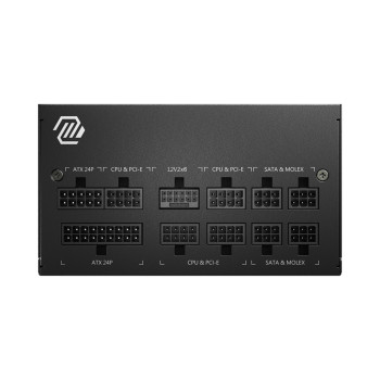 MSI MAG A750GL PCIE5 moduł zasilaczy 750 W 20+4 pin ATX ATX Czarny