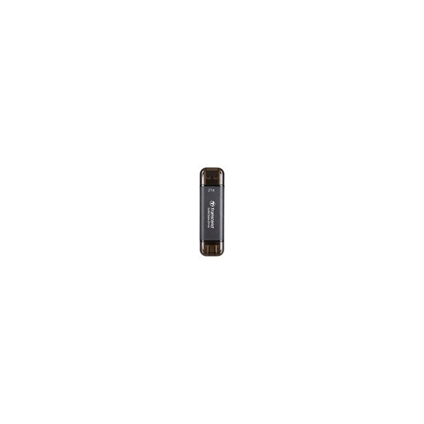 TRANSCEND Externí SSD ESD310C 2TB, External SSD,ESD310C,USB 10Gbps,Type C/A, černá TRANSCEND Externí SSD ESD310C 2TB, External SSD,ESD310C,USB 10Gbps,Type C/A, černá