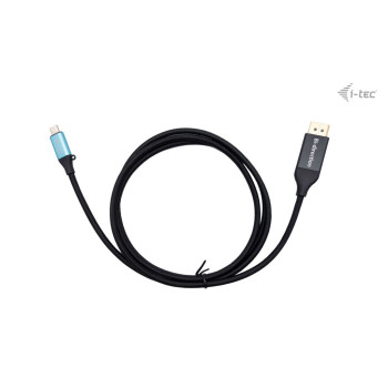 i-tec C31CBLDP8KBIDIR adapter kablowy 1,5 m DisplayPort USB Type-C Czarny