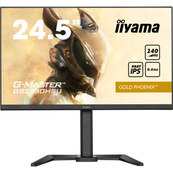 iiyama G-MASTER GB2590HSU-B5 monitor komputerowy 62,2 cm (24.5") 1920 x 1080 px Full HD LCD Czarny