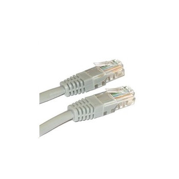 XtendLan patch kabel Cat6, UTP - 0,10m, šedý (prodej po 10 ks)