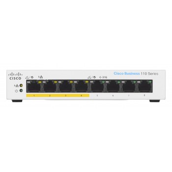 Switch Cisco CBS110-8PP-D-EU