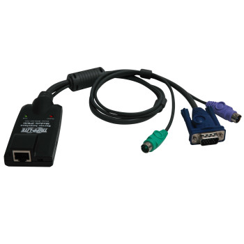 Tripp Lite B055-001-PS2 kabel KVM Czarny