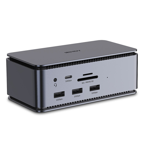 Lindy DST-Pro USB4 Dokujący Antracyt Lindy DST-Pro USB4 Dokujący Antracyt