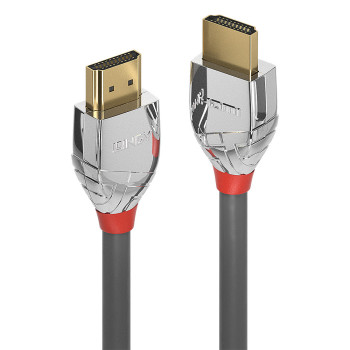 Lindy 37871 kabel HDMI 1 m HDMI Typu A (Standard) Szary, Srebrny