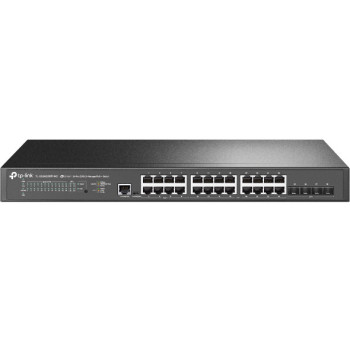 TP-Link TL-SG3428XPP-M2 łącza sieciowe Zarządzany L2+ 2.5G Ethernet (100 1000 2500) Obsługa PoE 1U Czarny