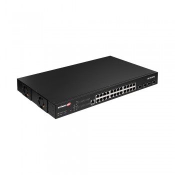 Switch EDIMAX GS-5424PLX (24-Port Gigabit PoE+ Web Smart 4x 10GbE SFP+ )