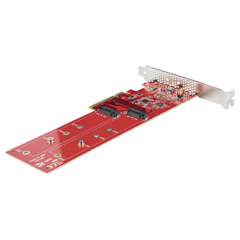 StarTech.com DUAL-M2-PCIE-CARD-B adapter Wewnętrzny M.2