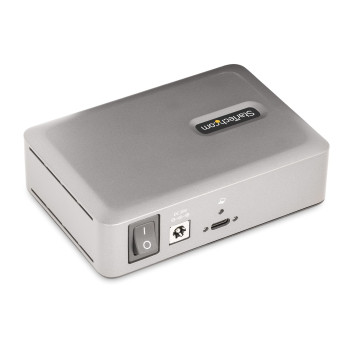 StarTech.com 10G5A2CS-USB-C-HUB huby i koncentratory USB 3.2 Gen 2 (3.1 Gen 2) Type-C 10000 Mbit s Srebrny