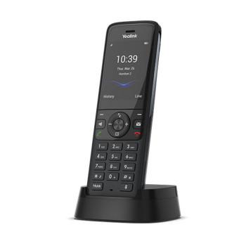 Yealink W78H słuchawka telefoniczna Telefon w systemie DECT Nazwa i identyfikacja dzwoniącego Czarny