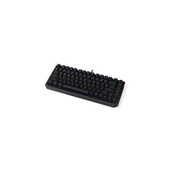 Endorfy herní klávesnice Thock 75% Red/ drátová / USB / red switch / mechanická / US layout / černá RGB