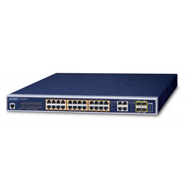 Switch Planet GS-4210-24P4C (24x 10/100/1000Mbps) Switch Planet GS-4210-24P4C (24x 10/100/1000Mbps)