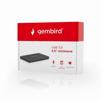 OBUDOWA HDD EXT. USB3 2.5" BLACK EE2-U3S-3 GEMBIRD