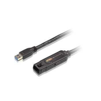ATEN UE3310-AT-G kabel USB 10 m USB 3.2 Gen 1 (3.1 Gen 1) USB A Czarny