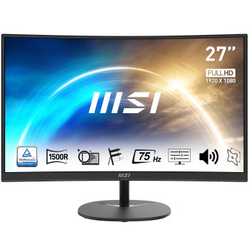 MSI Pro MP271CA monitor komputerowy 68,6 cm (27") 1920 x 1080 px Full HD LED Czarny