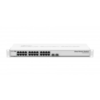 Switch smart MikroTik CSS326-24G-2S+RM (20x 10/100/1000Mbps)