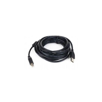 Kabel USB 2.0 typu AB AM-BM 3m FERRYT czarny