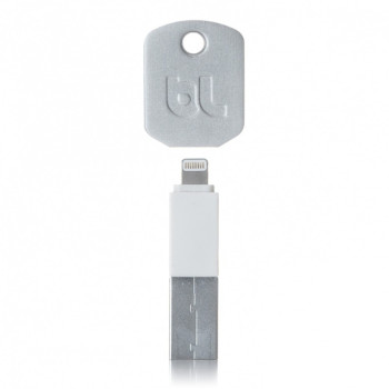 KII klucz ładowarka USB Lightning biała