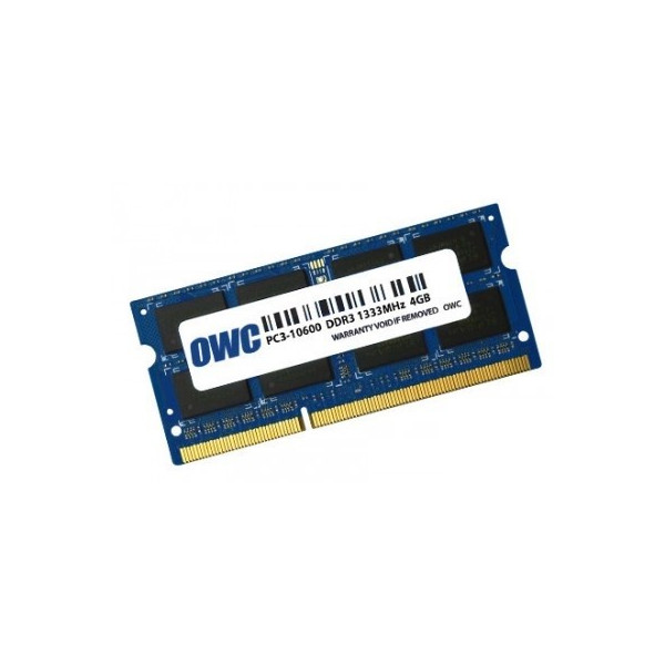 Pamięć do notebooka SO-DIMM DDR3 4GB 1333MHz CL9 Apple Qualified Pamięć do notebooka SO-DIMM DDR3 4GB 1333MHz CL9 Apple Qualified