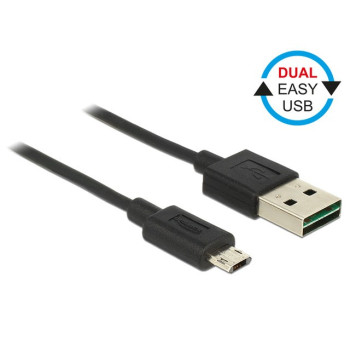 Kabel Micro USB AM-BM DUAL EASY-USB 2m