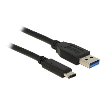 Kabel USB Type-C(M)-USB 3.1 (AM) 1m black