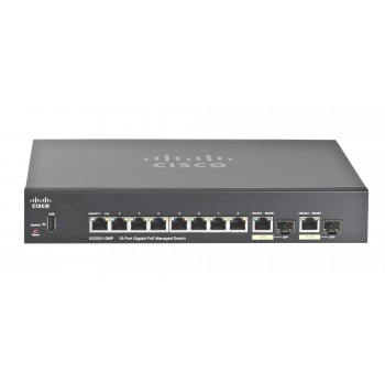 Switch PoE Cisco SG350-10MP-K9-EU (8x 10/100/1000Mbps)