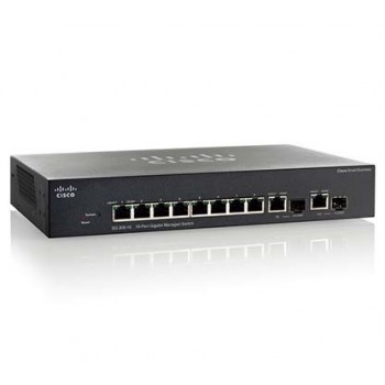 Switch Cisco SG350-10-K9-EU (8x 10/100/1000Mbps)