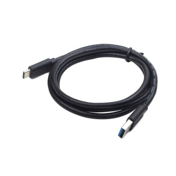 Kabel USB Type-C(M)-AM 3.0 1.8m czarny