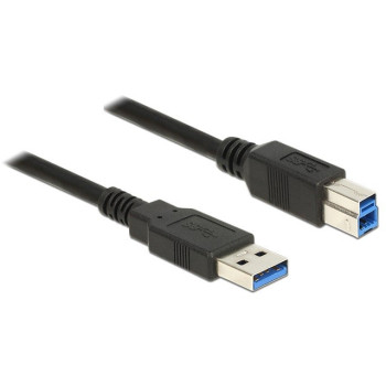 Kabel USB 3.0 0.5m AM-BM czarny