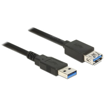Przedłużacz USB 3.0 1m AM-AF czarny