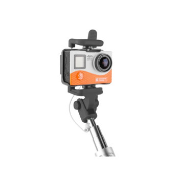 Selfie stick Monopod przewodowy czarny SF-20W