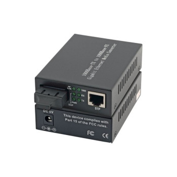 Media konwerter 1000Base-T RJ45/1000Base-LX (SM SC) 10km 1310nm