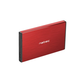 Kieszeń zewnętrzna HDD/SSD Sata Rhino Go 2,5 USB 3.0 czerwona