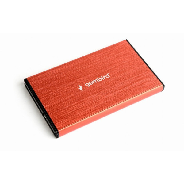 Obudowa dla dysków 2.5 USB3.0/czerwona Obudowa dla dysków 2.5 USB3.0/czerwona