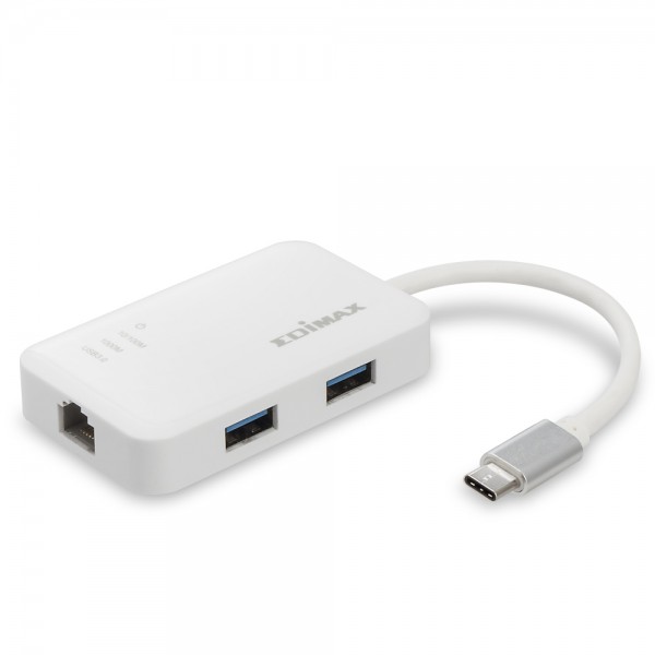 Karta sieciowa EDIMAX EU-4308 (RJ-45, USB 3.0, USB-C, 1x 10/100/1000Mbps) Karta sieciowa EDIMAX EU-4308 (RJ-45, USB 3.0, USB-C, 1x 10/100/1000Mbps)