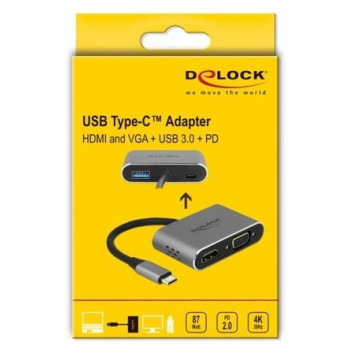 Replikator portów USB-C - HDMI, VGA, USB 3.0, PD 2.0, USB-C mikro