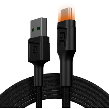 Kabel GC Ray USB - Micro USB 200 cm, podświetlenie LED