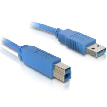 Kabel USB-A(M)-USB-B(M) 3.0 1.8 m niebieski