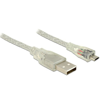 Kabel USB MICRO(M) -USB-A(M) 2.0 0.5m