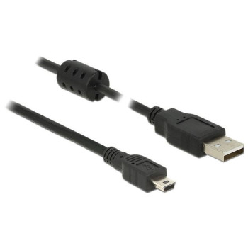 Kabel USB MINI(M)- USB-A(M) 2.0 2m czarny