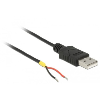 Kabel RASPBERRY USB-A(M) 2.0-2X luźne przewody (VCC/GND)