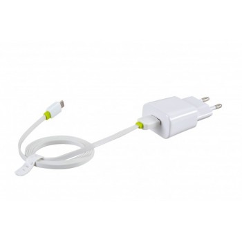 Ładowarka sieciowa IBOX C-31 USB WHITE ILUC31W (USB, kolor biały)