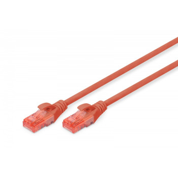 Kabel krosowy (patch cord) RJ45-RJ45, U/UTP, kat.6, AWG 26/7, PVC