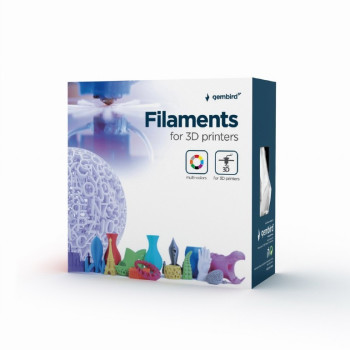 Filament drukarki 3D PLA PLUS/1.75mm/srebrny